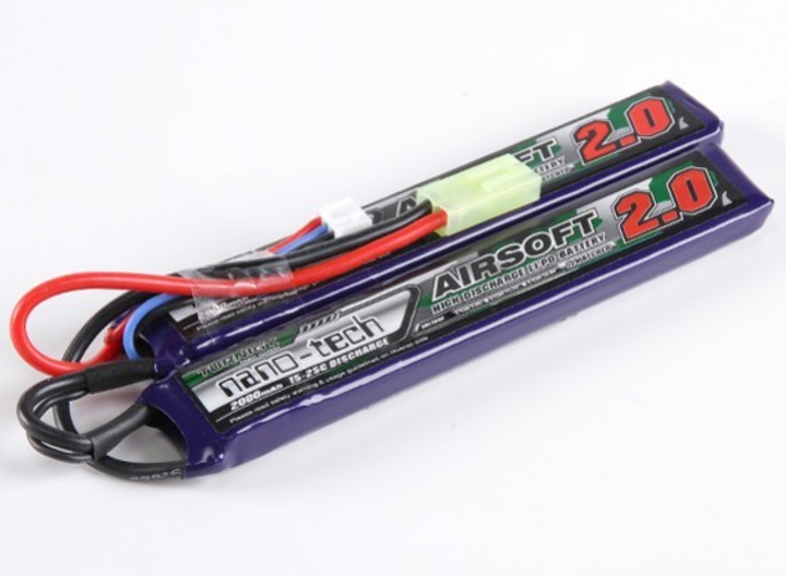 Акумулятор Turnigy LiPo 7.4v 2000mAh 15-25C нунчаки - изображение 1