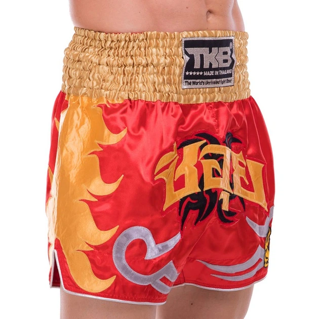 Шорты для тайского бокса и кикбоксинга TKTBS-049 Top King Boxing XXL Красный (37551086) - Фото 3 Шорты для тайского бокса и кикбоксинга TKTBS-049 Top King Boxing XXL Красный (37551086) - изображение 3