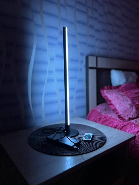 Светодиодная настольная лампа RGB с USB-питанием и пультом ...