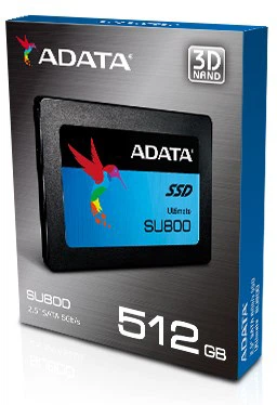 SSD диск ADATA Ultimate SU800 512GB 2.5" SATA III 3D 3D V-NAND TLC (ASU800SS-512GT-C) - Фото 5 SSD диск ADATA Ultimate SU800 512GB 2.5" SATA III 3D 3D V-NAND TLC (ASU800SS-512GT-C) - зображення 5