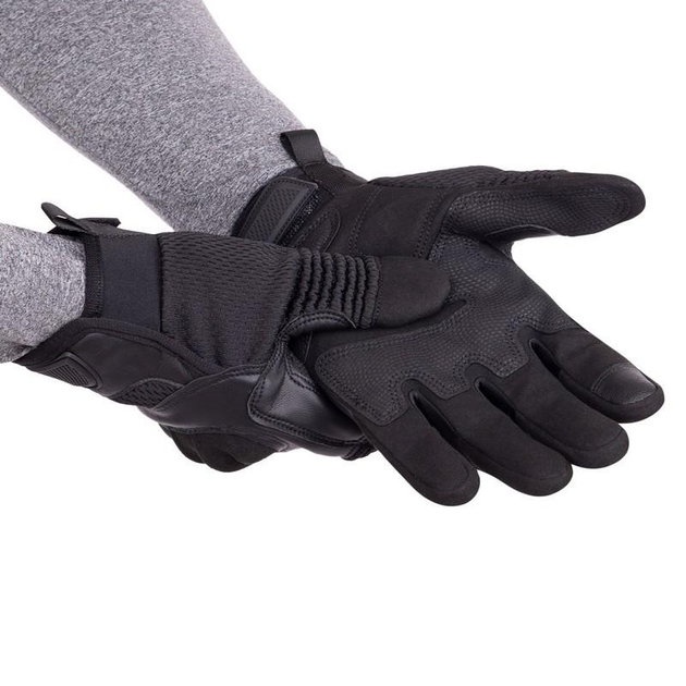 Перчатки тактические с закрытыми пальцами Zelart Military Rangers 9877 размер M Black - зображення 2
