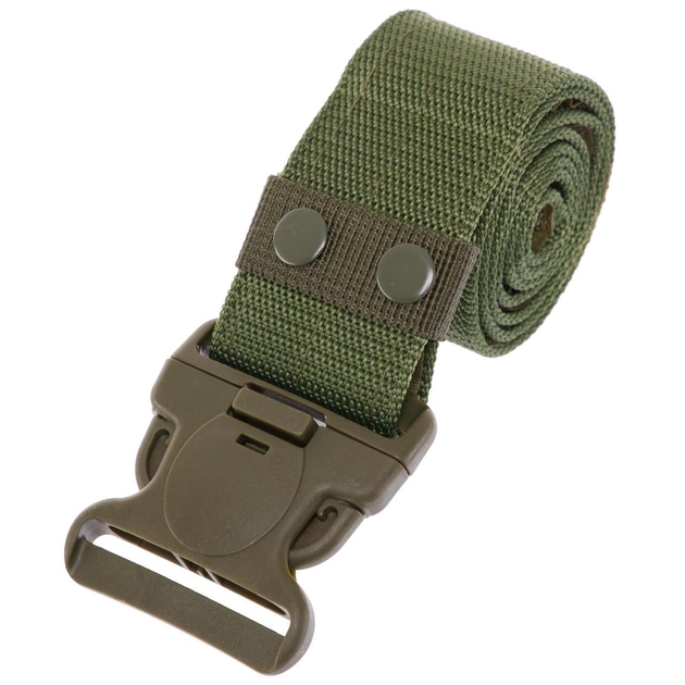 Ремень тактический пояс тактический Zelart Tactical Belt ZK-2 размер 125x5,5см Olive - изображение 1