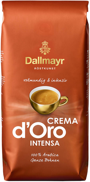 Купить Кофе в зернах Dallmayr Crema d`Oro Intensa Обжаренный 1 кг ...