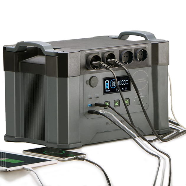 Портативная зарядная станция Allpowers S2000 1500Wh 405405mAh 2000W (AP ...