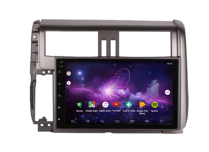 Мультимедийная система Gazer CM6510-J150H/L для автомобиля Toyota Prado LC150 High/Low level - изображение 1