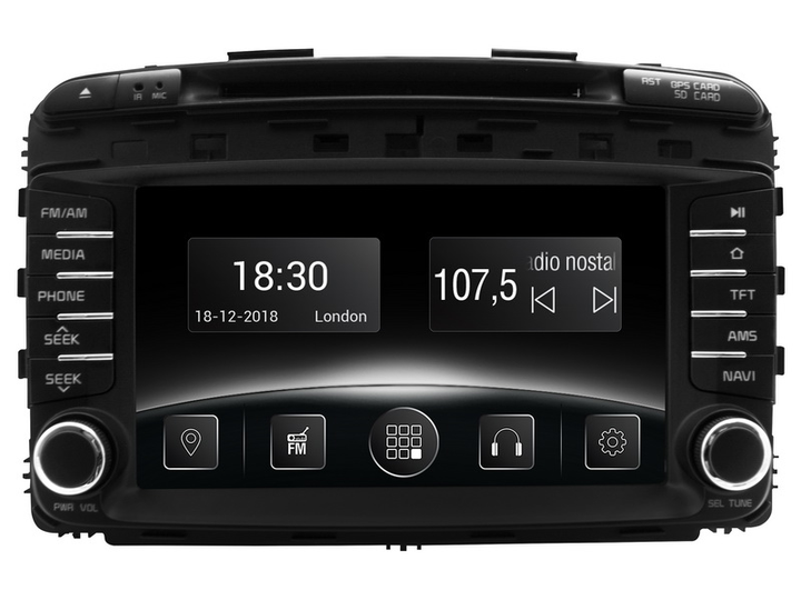 Мультимедийная система Gazer CM6008-UM для автомобиля Kia Sorento 2015-2017 - изображение 1