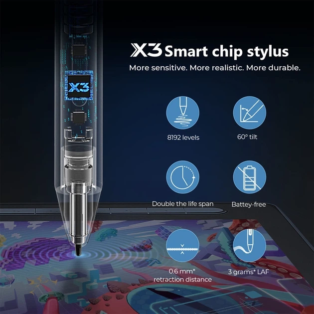 Графический планшет XP-PEN Artist 10 2nd Gen. (Blue) - изображение 10