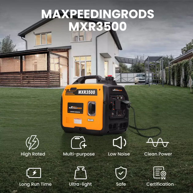 Інверторний генератор MaxPeedingRods MXR3500, 3,0/3,3 кВт - зображення 7
