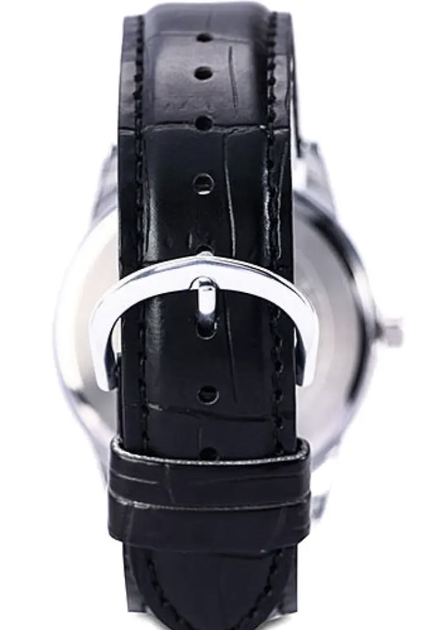 Наручные часы в стальном корпусе Casio MTP-V001L-1B UDF Черные со стальным - изображение 4