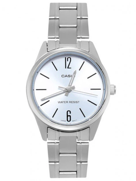 Женские наручные часы Casio LTP-V005D-2BUDF Серебристые - изображение 4