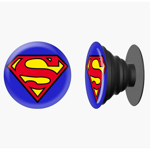 Попсокет (Popsockets) держатель для смартфона Супермэн ДС (Superman DC) (8754-1443-BK) Черный - Фото 8 Попсокет (Popsockets) держатель для смартфона Супермэн ДС (Superman DC) (8754-1443-BK) Черный - изображение 8