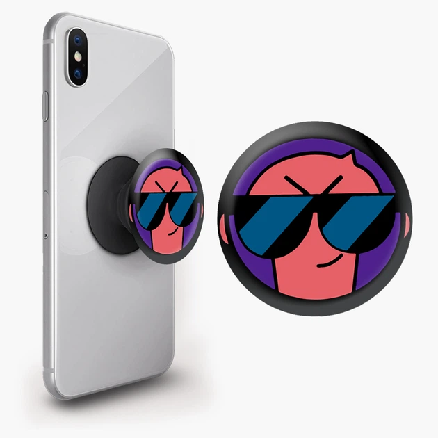 Попсокет (Popsockets) тримач для смартфона Брок Бравл Старс значок (Pin Brock Brawl Stars) (8754-1971-BK) Чорний - Фото 2 Попсокет (Popsockets) тримач для смартфона Брок Бравл Старс значок (Pin Brock Brawl Stars) (8754-1971-BK) Чорний - зображення 2