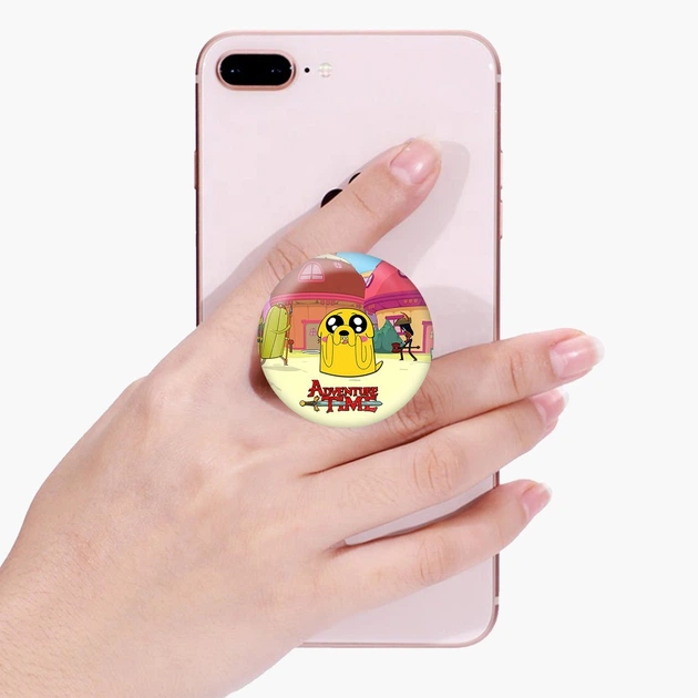 Попсокет (Popsockets) держатель для смартфона Джейк пес (jake the dog) (8754-1577-BK) Черный - Фото 11 Попсокет (Popsockets) держатель для смартфона Джейк пес (jake the dog) (8754-1577-BK) Черный - изображение 11