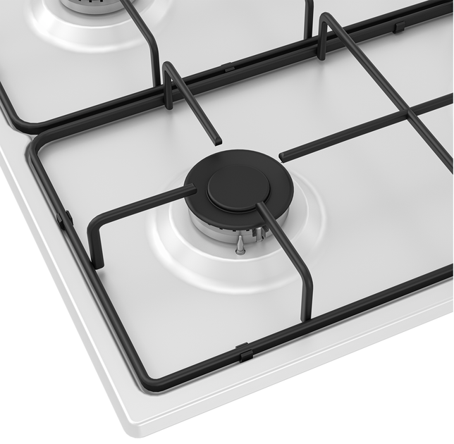 Газова варильна поверхня Beko HIGG 64123 SW (6739349) - зображення 6