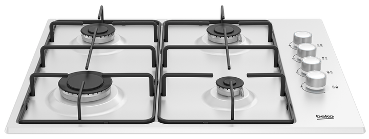 Газова варильна поверхня Beko HIGG 64123 SW (6739349) - зображення 2