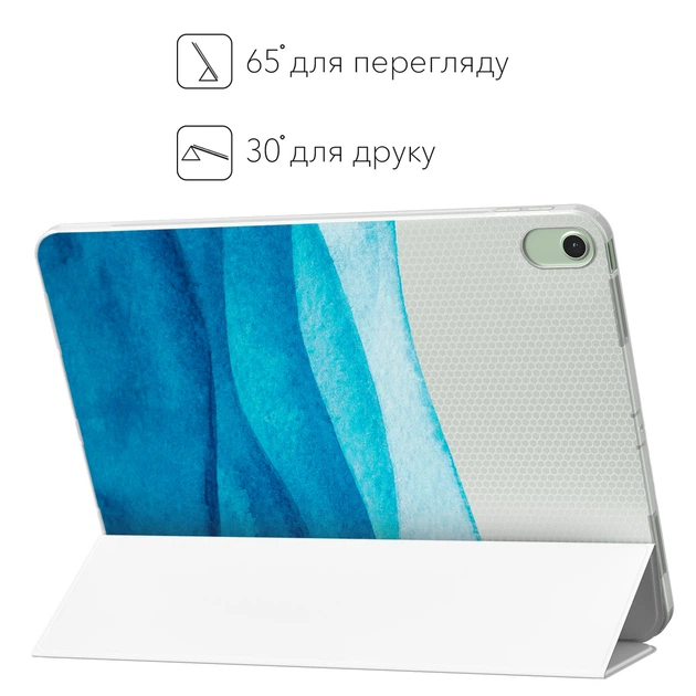 Чохол книжка, обкладинка для Apple iPad mini 6 (Блакитна хвиля) A2567/A2568/A2569 (2021), 8.3 міні - зображення 6