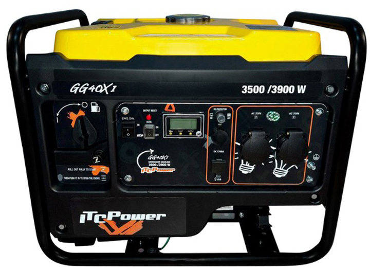 Инверторный генератор ITC Power Inverter Gen Set 3.5/3.9 кВт (GG40Xi ...