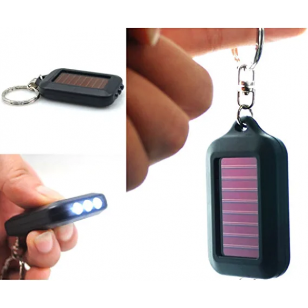 Брелок-фонарик (solar) со встроенной солнечной батареей Keychain Solar Torch - Фото 1 Брелок-фонарик (solar) со встроенной солнечной батареей Keychain Solar Torch - изображение 1