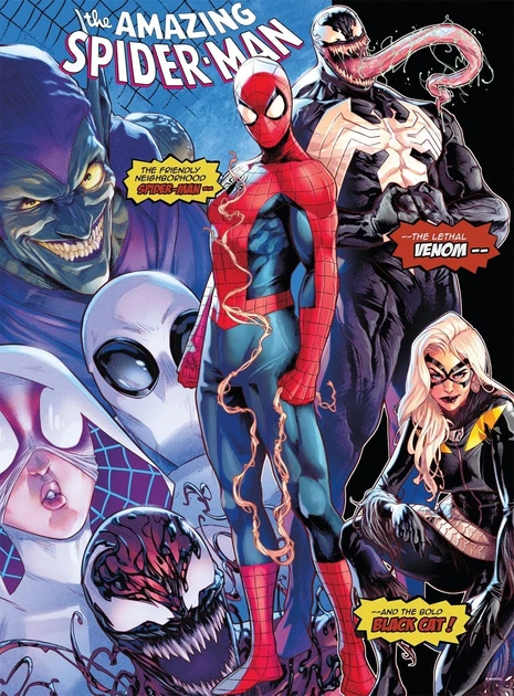 Пазл Buffalo Marvel - The Amazing Spiderman Legacy #802 Неймовірна людина-павук Спадщина 1000 шт. (‎11784) - зображення 2