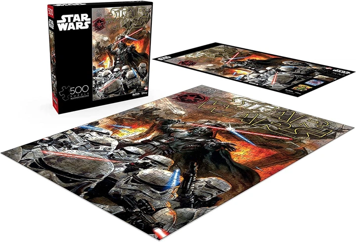 Пазл Buffalo Marvel -Star Wars - Darth Vader and The Imperial Army Звездные войны – Дарт Вейд и Имперская армия 500 шт. (33003) - изображение 3