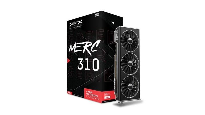 Відеокарта XFX Radeon RX 7900 XTX SPEEDSTER MERC 310 Black Edition