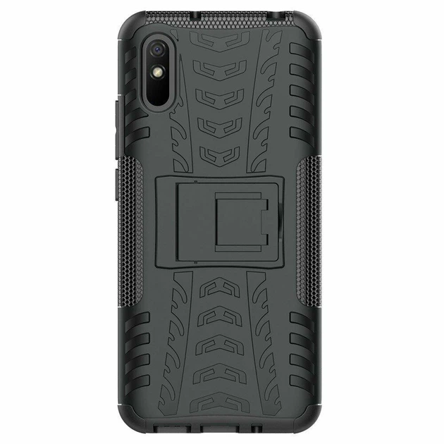 Чехол Armor для Xiaomi Redmi 9A противоударный бампер Black - изображение 5
