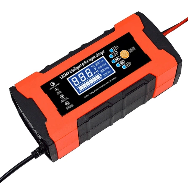 Интеллектуальное зарядное устройство 12V/ 24V 10A 120W для гелевых, кислотных, AGM аккумуляторов - изображение 5
