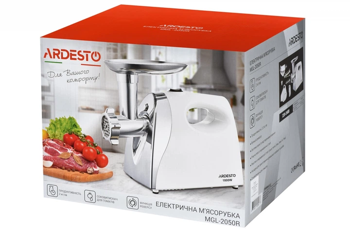 Мясорубка ARDESTO MGL-2050R - изображение 9