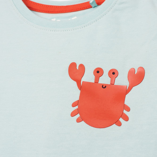 Body T-shirt 5.10.15 Fantastic Aqua 5T4021 86 cm Niebieski (5902361953740) - obraz 3