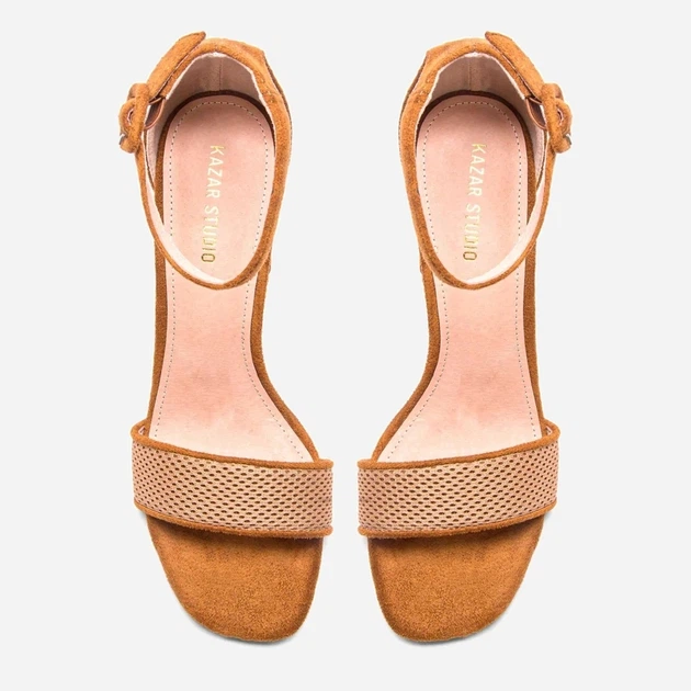 Босоніжки Kazar 50619-TK-18 37 Коричневі (5903387281404) - зображення 4