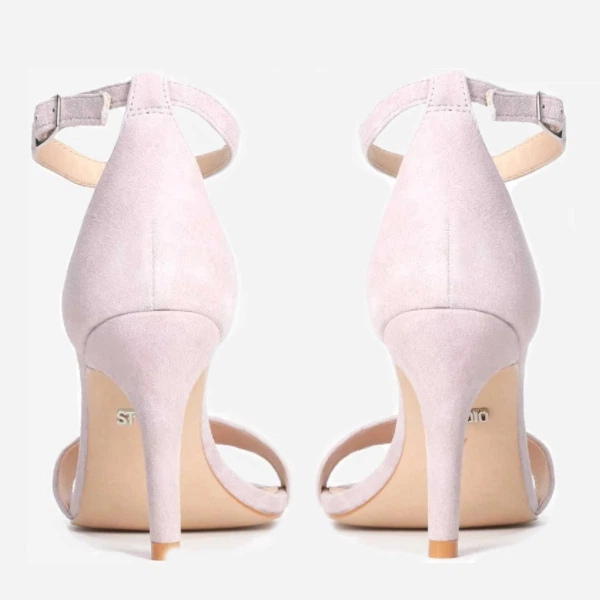 Жіночі босоніжки Kazar 61387-02-A5 39 Світло-рожеві (5903387746194) - зображення 3