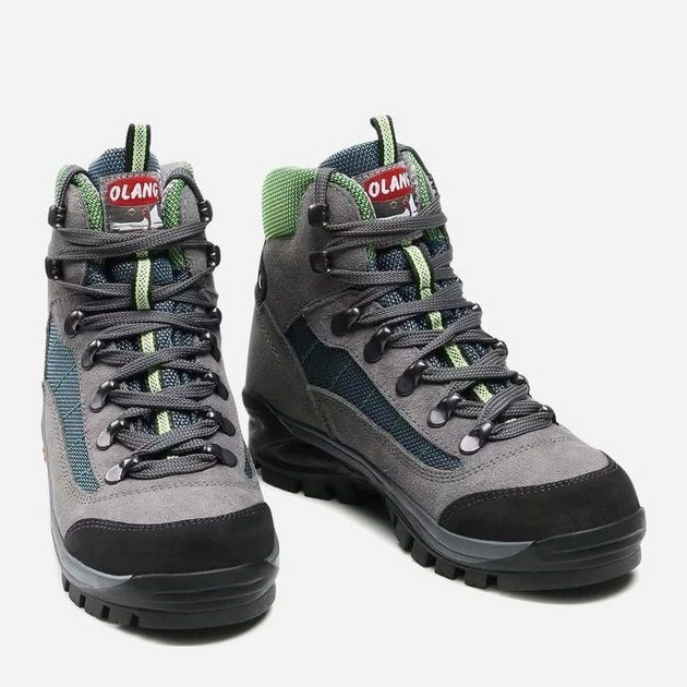 Buty trekkingowe damskie wysokie Olang Tarvisio.Tex Asfalto 831 39 25.5 cm Szare (8026556389910) - obraz 5