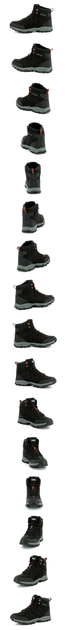 Чоловічі черевики для треккінгу Ushuaia Ush Guetary 838410-60 42 Чорні (3616422607962) - зображення 17