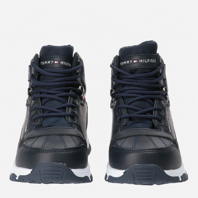Підліткові демісезонні черевики для хлопчика Tommy Hilfiger T3B5-32540-1485800 39 Блакитні (8052578035290) - зображення 4