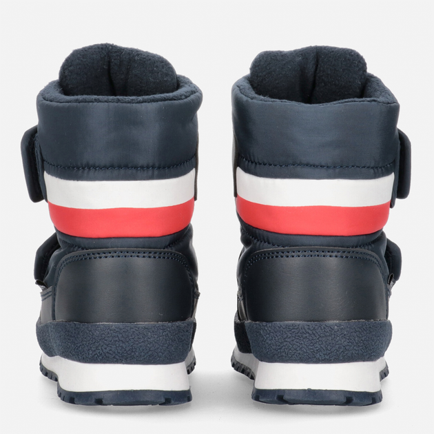 Дитячі зимові чоботи-дутики для хлопчика Tommy Hilfiger T3B5-32545-1485Y019 25 Сині (8052578035955) - зображення 5