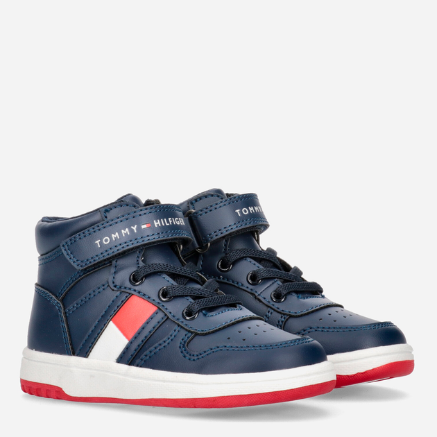 Jesienne trzewiki chłopięce Tommy Hilfiger T3B9-32476-1351800 32 Niebieskie (8052578013601) - obraz 2