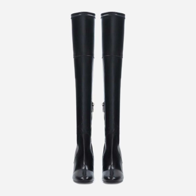 Muszkieterki damskie skórzane na słupku za kolano Kazar 58068-07-00 41 26.5 cm Czarne (5903387538980) - obraz 3
