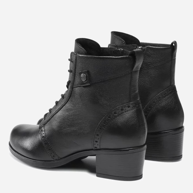 Botki damskie skórzane Lasocki EST-GUSTA-03 36 23.5 cm Czarne (5903698808543) - obraz 3
