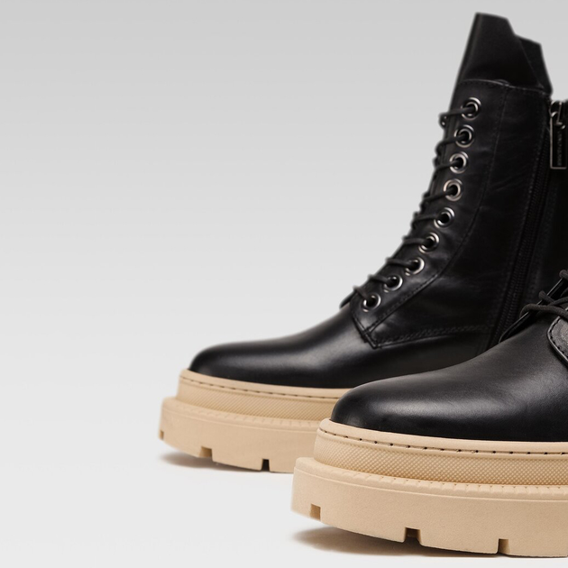 Жіночі черевики Gino Rossi 222FW101V 39 25.4 см Чорні (5904862261799) - зображення 4
