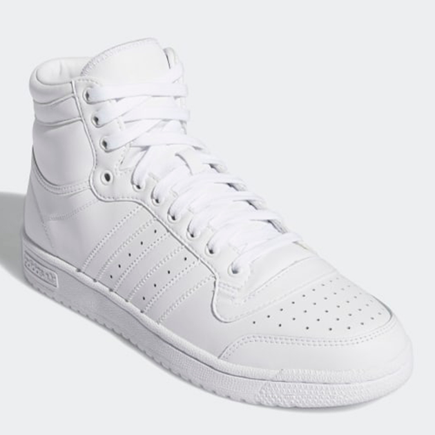 Sneakersy męskie skórzane na platformie za kostkę Adidas Originals Top Ten FV6131 40.5 (8UK) 26.5 cm Białe (4060517714384) - obraz 2