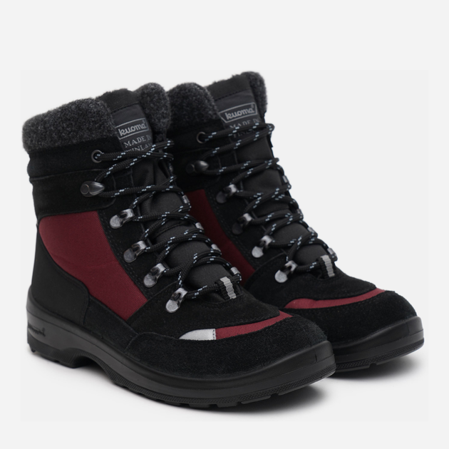 Жіночі зимові черевики низькі Kuoma Tuisku 1922-22 40 26.3 см Бордові з чорним (6410901195400) - зображення 2