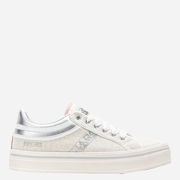 Жіночі кеди Napapijri NP0A4ESXCO-02Z 38 White/Silver (192827615335) - зображення 1