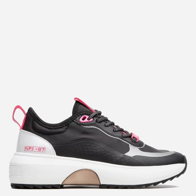 Buty sportowe damskie na platformie do kostki Napapijri NP0A4FKO-041 36 Czarne (194115857106) - obraz 1