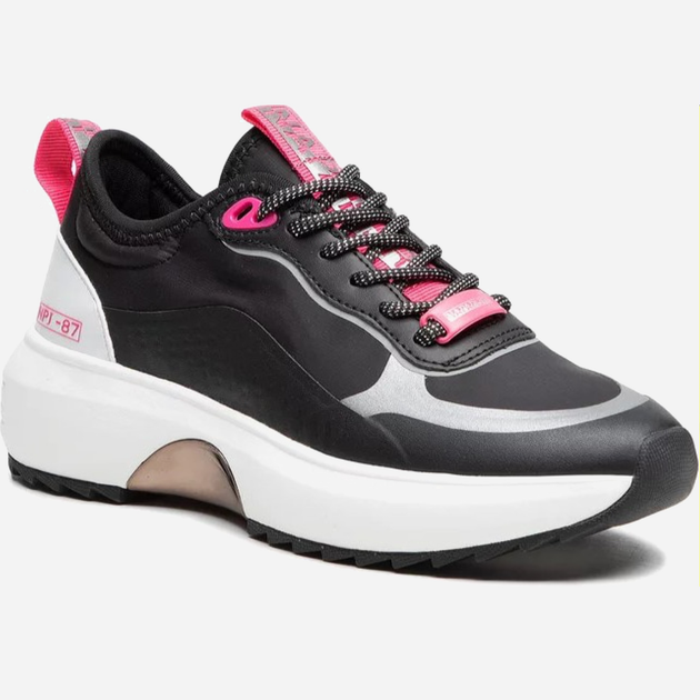 Buty sportowe damskie na platformie do kostki Napapijri NP0A4FKO-041 36 Czarne (194115857106) - obraz 2