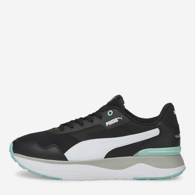 Жіночі кросівки для бігу Puma R78 Voyage Black-White-Eggshel 38072903 37.5 (UK 4.5) 23.5 см см Чорні (4063699505597) - зображення 2