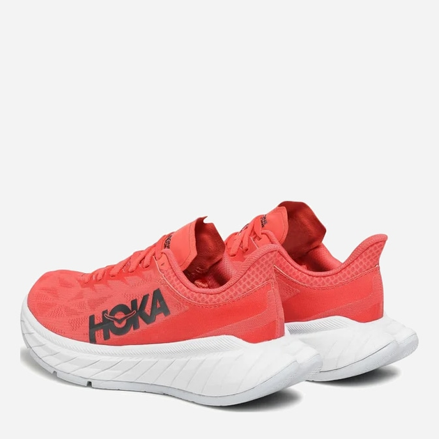 Жіночі кросівки для бігу HOKA ONE ONE Carbon X 2 1113527 38 Червоні (194715340398) - зображення 3