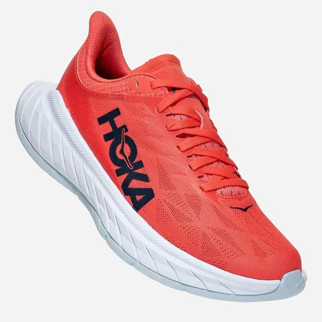 Жіночі кросівки для бігу HOKA ONE ONE Carbon X 2 1113527 38 Червоні (194715340398) - зображення 8