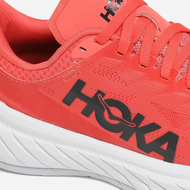 Жіночі кросівки для бігу HOKA ONE ONE Carbon X 2 1113527 38 Червоні (194715340398) - зображення 11