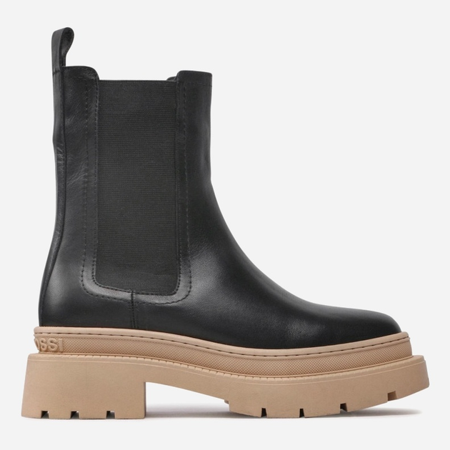 Sztyblety damskie skórzane Gino Rossi 222FW103 39 25.4 cm Czarne (5904862053042) - obraz 1