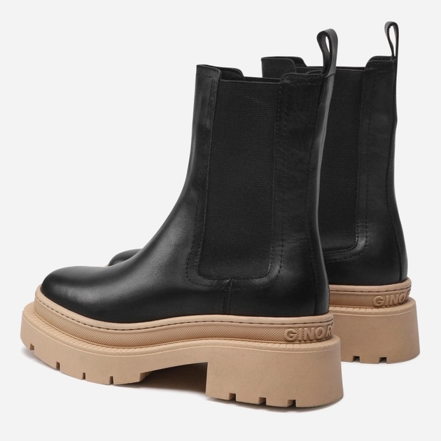 Sztyblety damskie skórzane Gino Rossi 222FW103 39 25.4 cm Czarne (5904862053042) - obraz 3